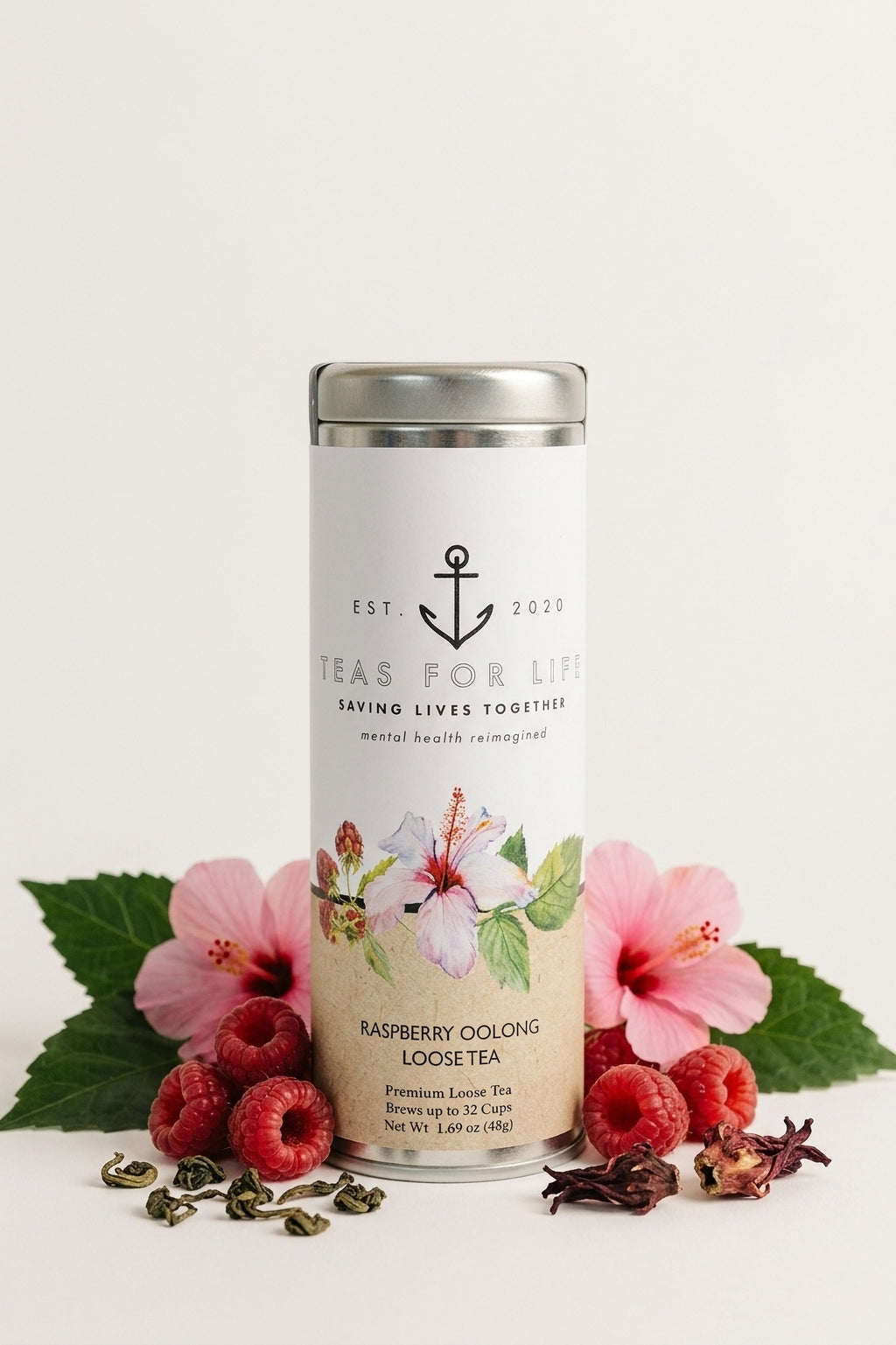 Raspberry Oolong  Loose Leaf Tea